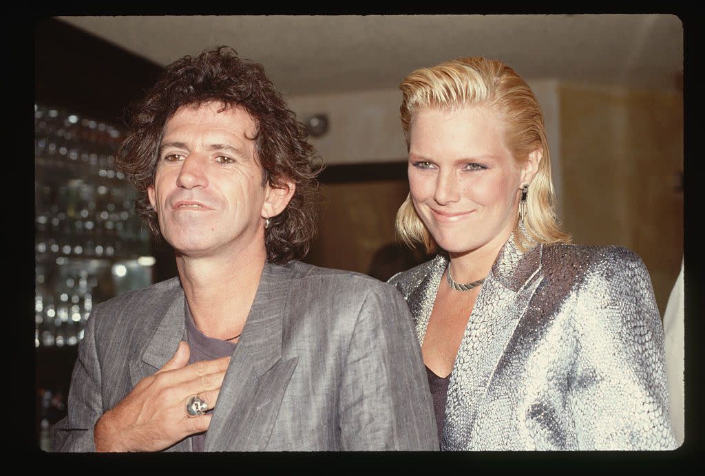 Keith Richards & Patti Hansen