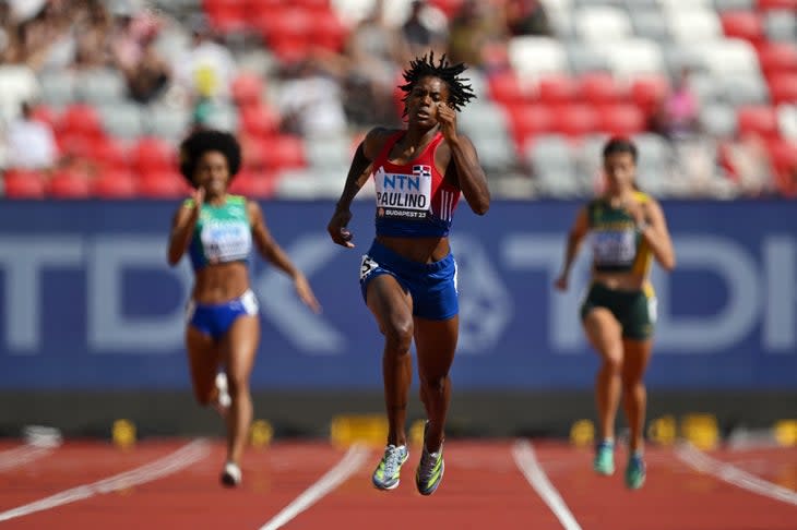  Marileidy Paulino dominated the 400-meter heats in Budapest 2023