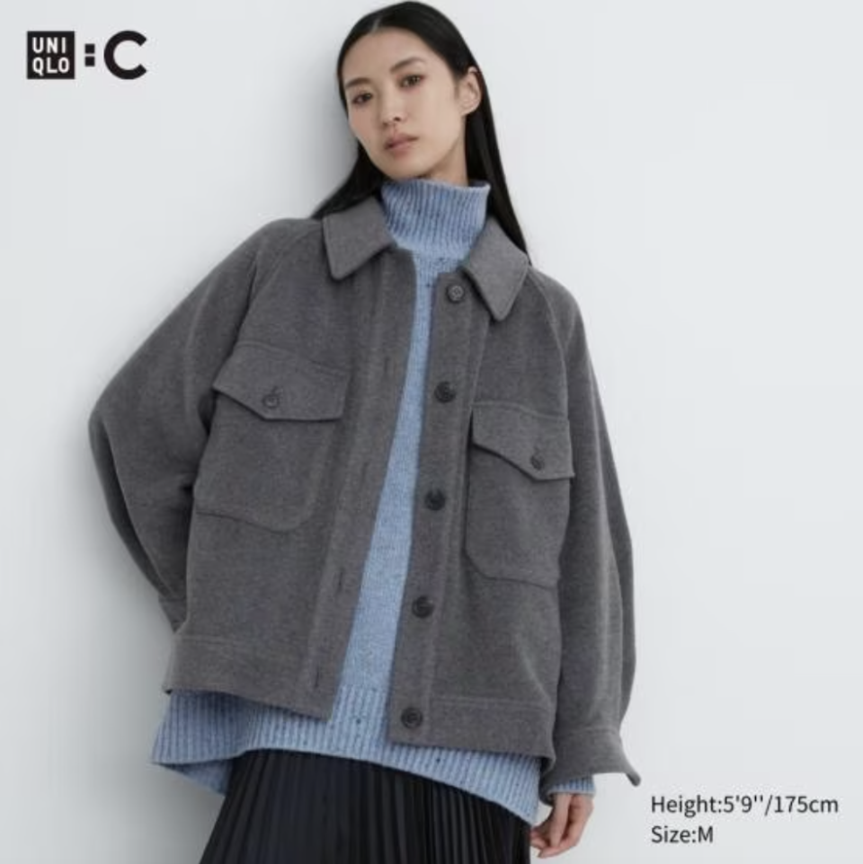 UNIQLO:C親民價高級感3款大衣穿搭示範！點襯Pufftech薄身保暖大衣不會變「米芝蓮人」？