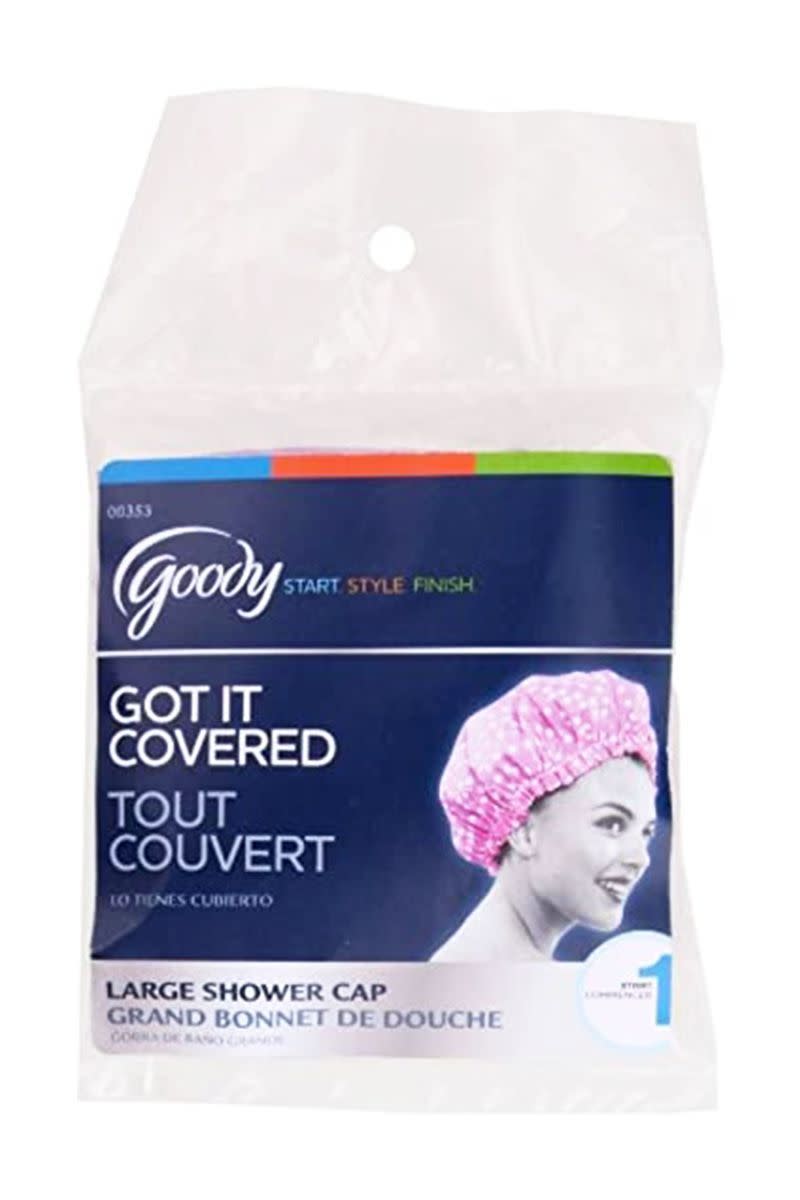 6) Goody Styling Essentials Shower Cap, Colors Vary 1 ea (Pack of 5)