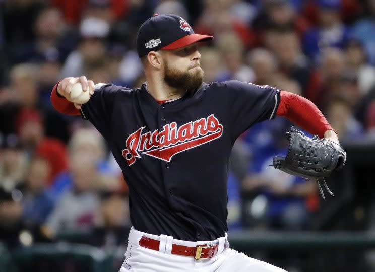 The Indians pitching staff has let them down early. (AP Photo)