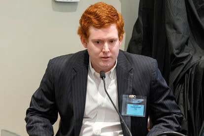 Buster Murdaugh testifies during his father's trial