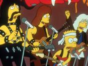 Auch die berühmteste (halb)fiktive Band aller Zeiten schaute in Springfield vorbei: Bart und Millhouse besuchen in der Folge "Der Fahrschüler" ein Konzert von Spinal Tap. Der Gastauftritt der Heavy-Metal-Band, die durch die Mockumentary "This Is Spinal Tap" berühmt wurde, lag nahe: Harry Shearer, der unter anderem Mr. Burns, Waylon Smithers und Ned Flanders spricht, spielt den Bassisten Derek Smalls (Bild, links). (Bild: )