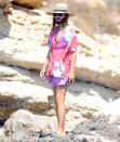 <p>Jared Leto enjoys some rock climbing while vacationing in Ibiza, Spain, on Aug. 11. </p>