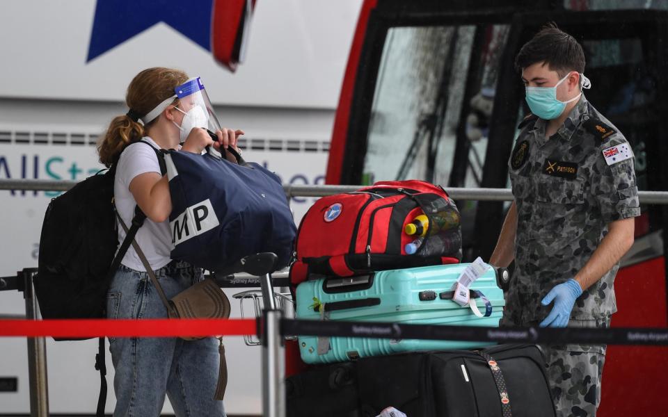 hotel quarantine australia - Getty