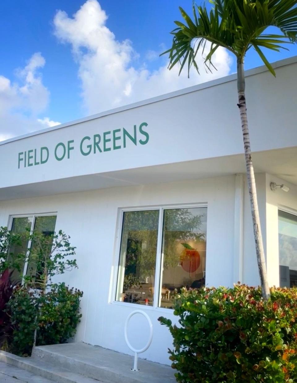 The new Field of Greens salad/sandwich restaurant is at 4802 South Dixie Highway in West Palm Beach.