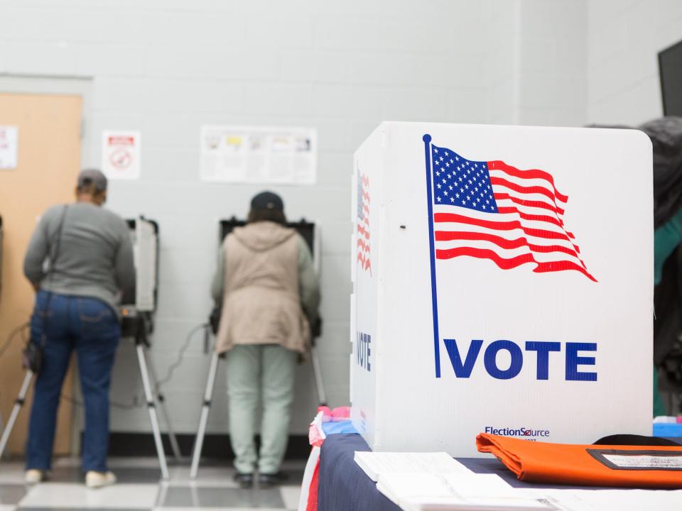 voting booth