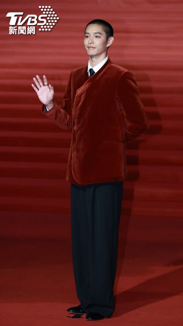 曹佑寧是金馬60的星光紅毯主持人。（圖／TVBS娛樂組攝）