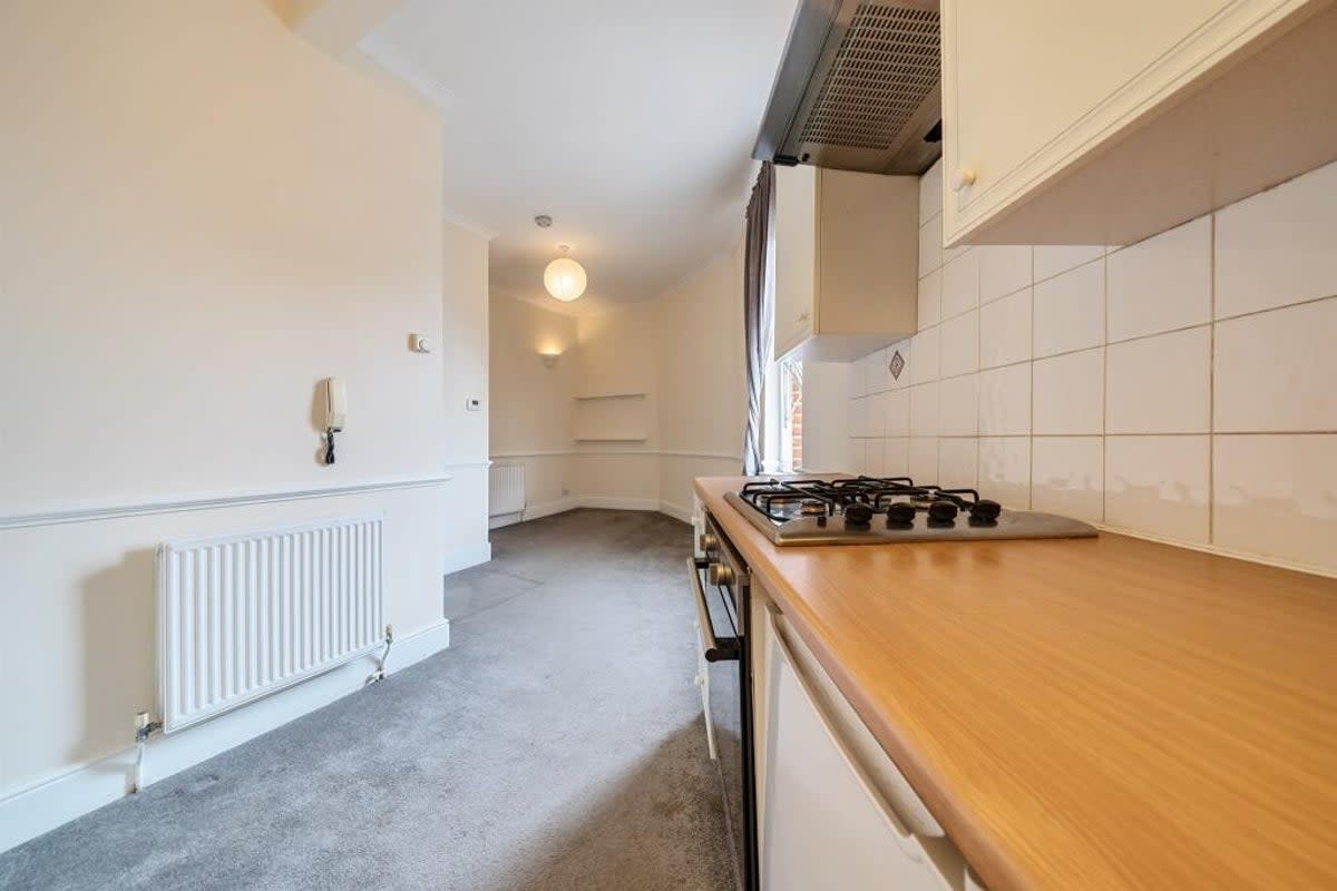 There is a kitchenette but other furniture might be a squeeze (Rightmove)