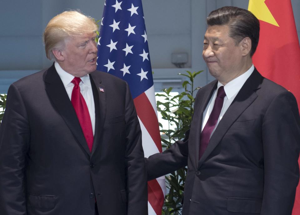 U.S. President Donald Trump, left, and Chinese President Xi Jinping. (Saul Loeb/Pool Photo via AP, File)