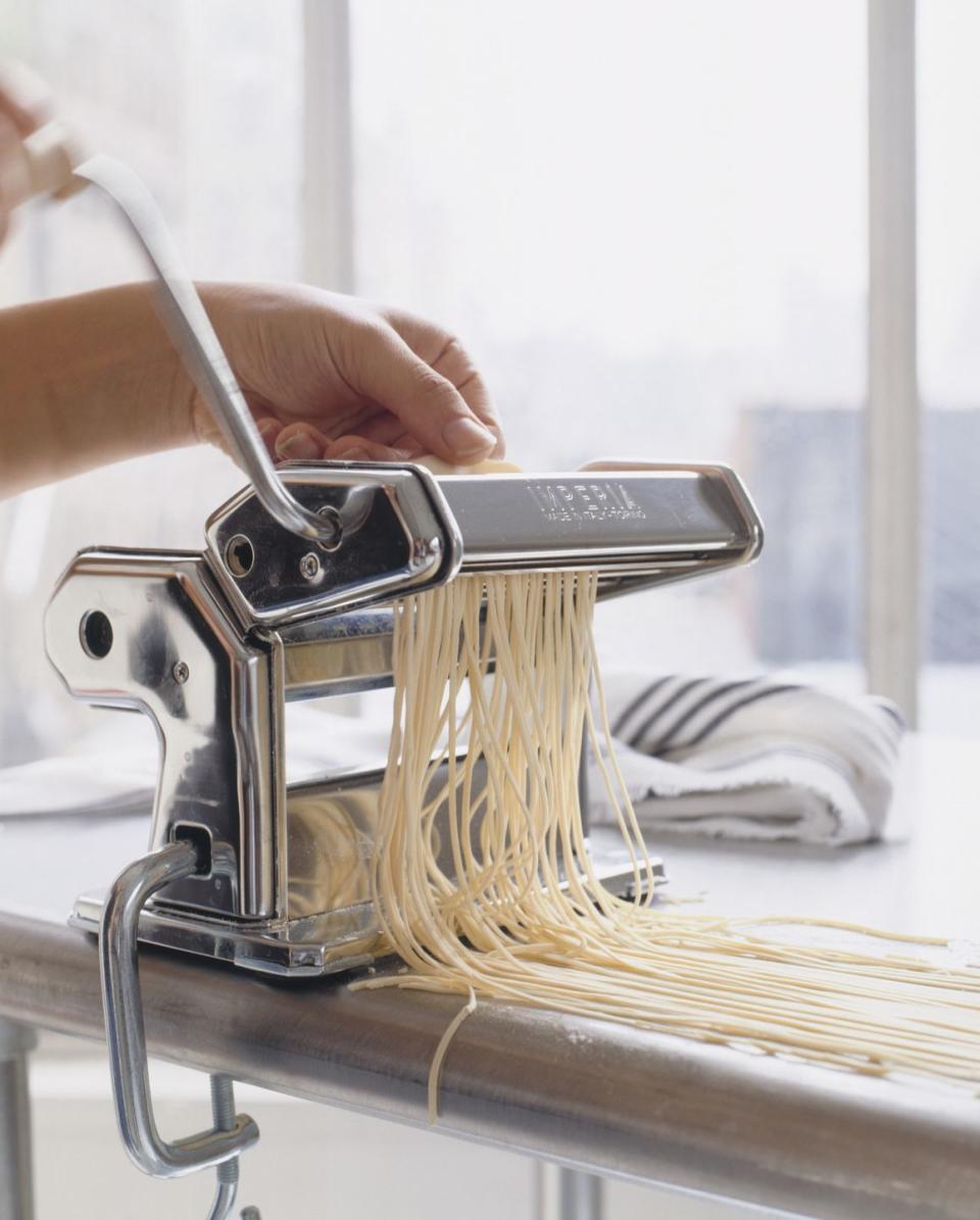 6) Make homemade pasta.