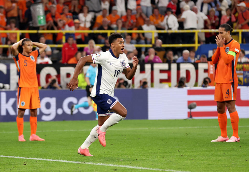 Viewing figures for England's Euro 2024 semi-final win over the Netherlands were the highest yet this year