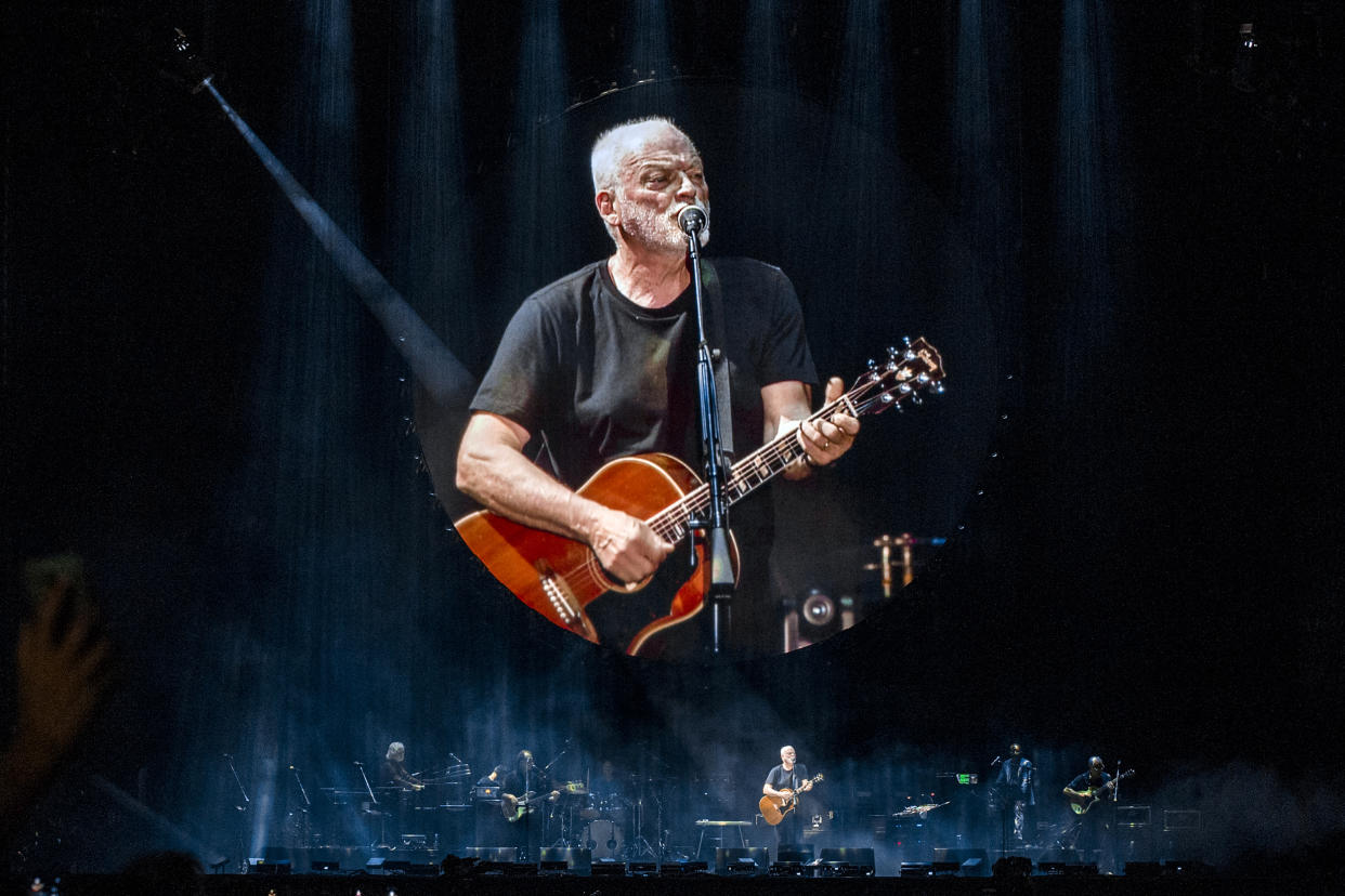 Pink Floyd guitarist and singer David Gilmour. (Roberto Panucci)