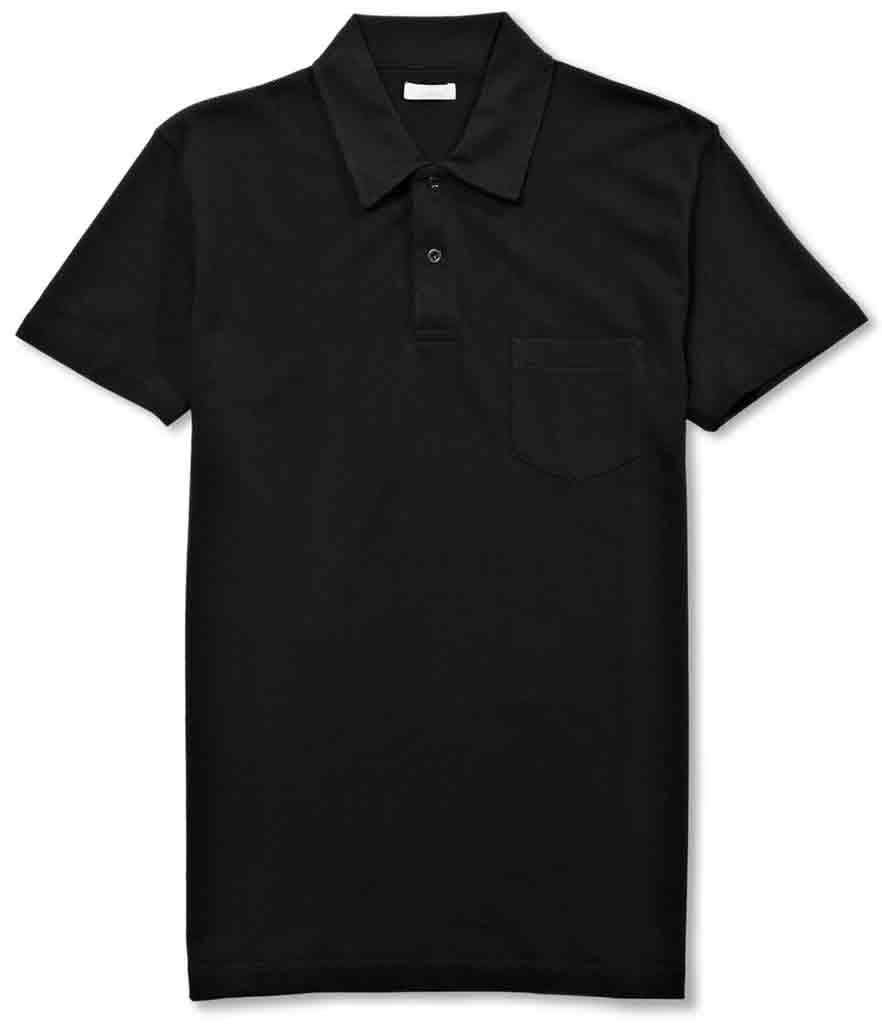 Sunspel Men’s Combed Cotton Riviera Polo Shirt
