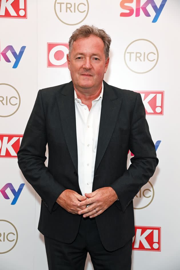 Piers Morgan at the TRIC Awards on 15 September (Photo: David M. Benett via Getty Images)