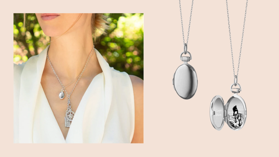 Valentine's Day jewelry gifts: Monica Rich Kosann Petite Anna Locket Necklace
