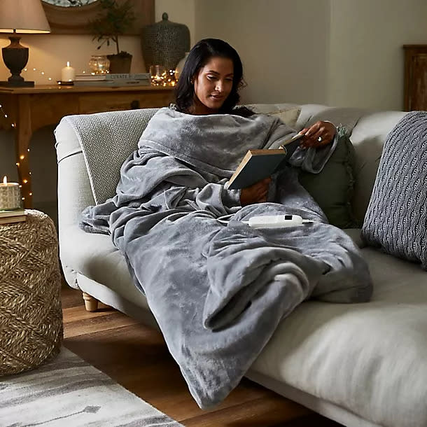 A heated blanket you can wear? Yes please! (Lakeland)