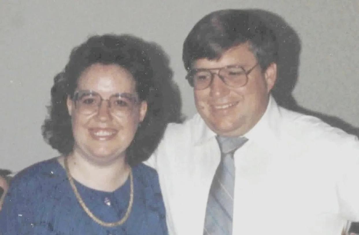 Mike Tupa and his late sister, Pam