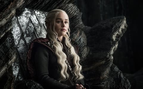 Emilia Clarke stars as Queen Daenerys, who is fighting to succeed her place on the Iron Throne