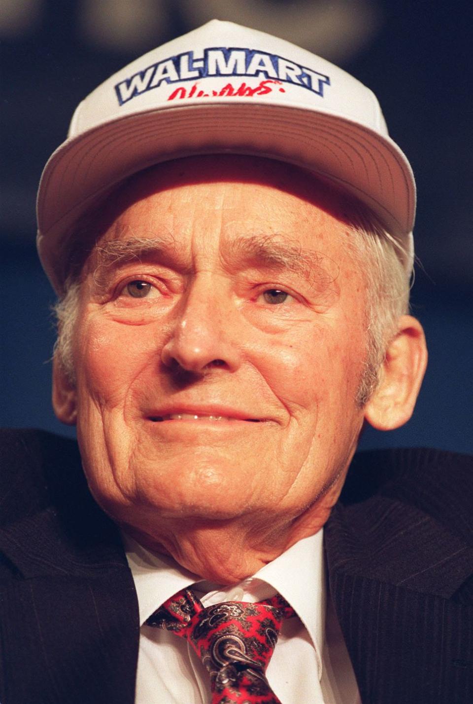 It was founded by Sam Walton, who was almost fired from a J.C. Penney job.