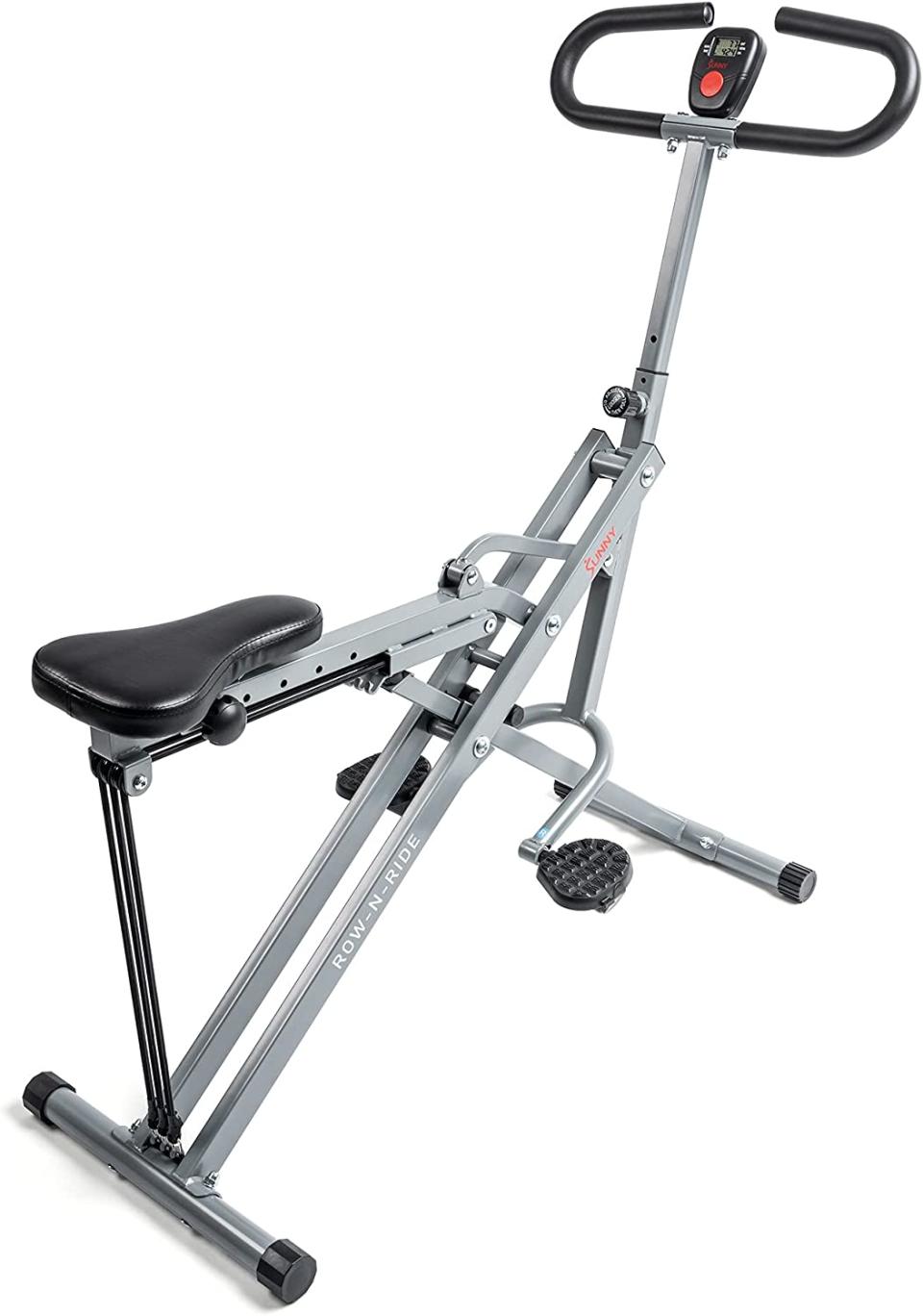 Sunny Health & Fitness Upright Row-N-Ride. Image via Amazon.