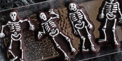 Coffin skeleton Halloween cake pan