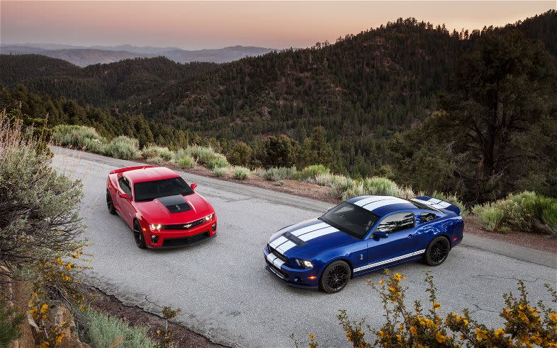 2012 Chevrolet Camaro ZL1 vs. 2013 Ford Shelby GT500