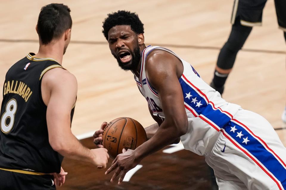 Joel Embiid and the Sixers will host Game 7 on Sunday.