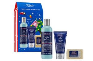 kiehl's, grooming kit, soap, face wash