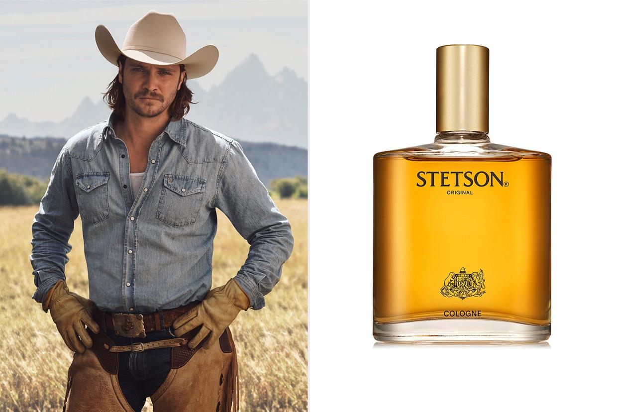 Luke Grimes Fronts Stetson Original Cologne Campaign