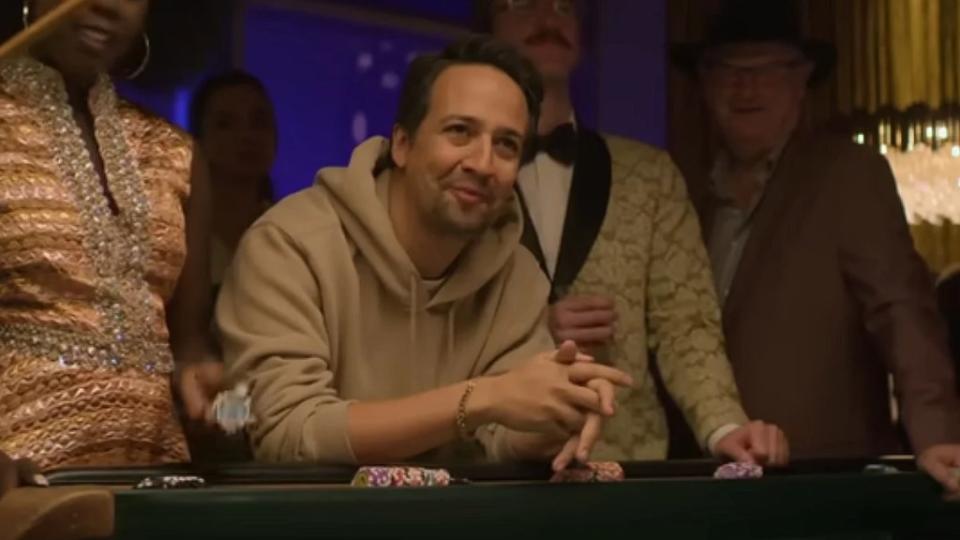 Lin-Manuel Miranda as Hermes in Percy Jackson and the Olympians