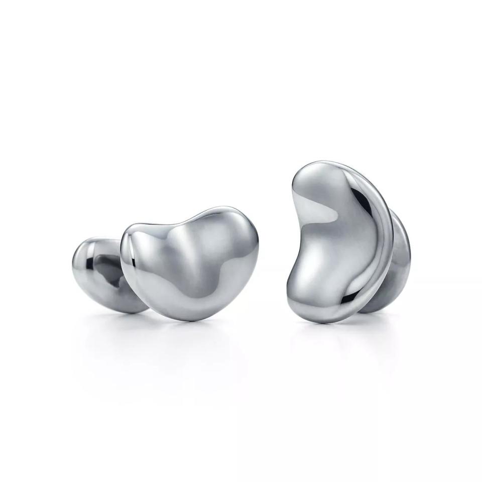 <p><a href="https://www.tiffany.com/accessories/cuff-links/elsa-peretti-bean-design-cuff-links-28624654/" rel="nofollow noopener" target="_blank" data-ylk="slk:Shop Now;elm:context_link;itc:0;sec:content-canvas" class="link ">Shop Now</a></p><p>Elsa Peretti Bean Design Cuff Links</p><p>$375.00</p><p>tiffany.com</p><span class="copyright">tiffany.com</span>