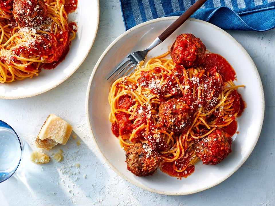 Spaghetti and Easy Meatballs