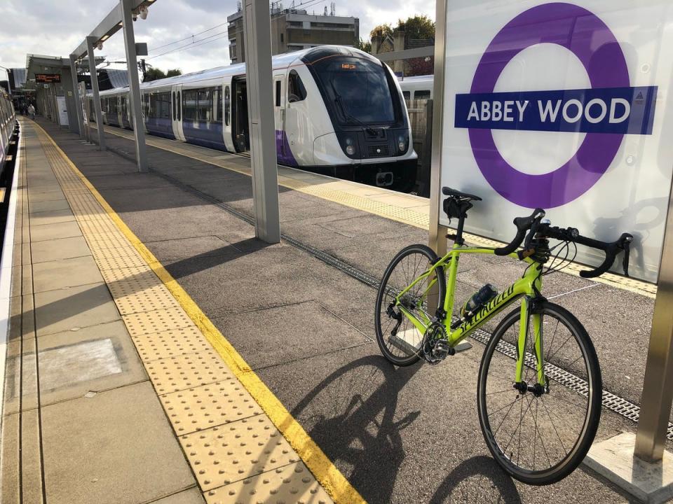 Abbey Wood: Southeastern and Thameslink passengers can switch onto the Elizabeth line (Ross Lydall)