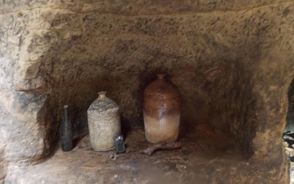 Small part of a beer cellar cave found below The Woodlark beerhouse - Scott Lomax