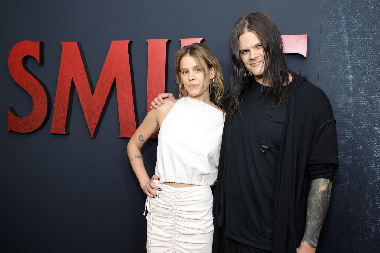 Sosie Bacon and Travis Bacon attend the Los Angeles screening of Paramount's 