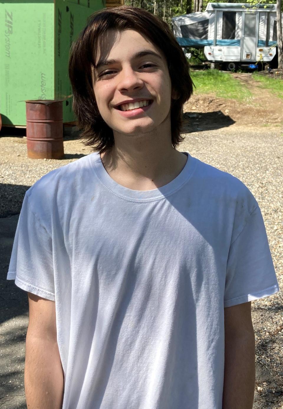 Davyn Hanson, a 15-year-old Seacoast resident, is missing and was last seen Oct. 14. This picture shows his natural hair color but before going missing he had shoulder-length bleached blonde hair.