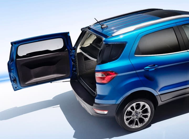 2018 Ford EcoSport rear tailgate open photo