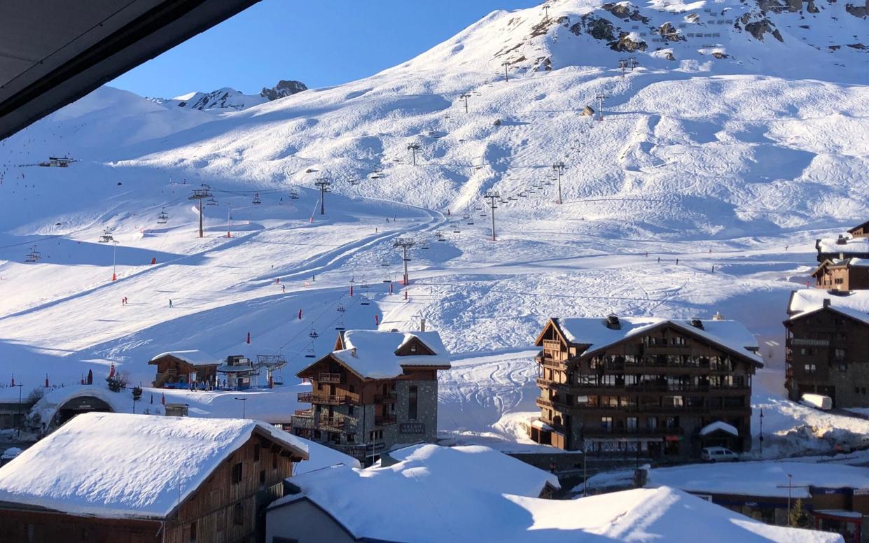 france skiing room with a view ski holiday 