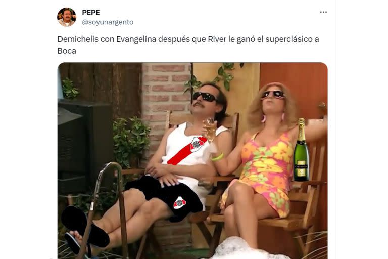 Los mejores memes del superclásico en la Bombonera