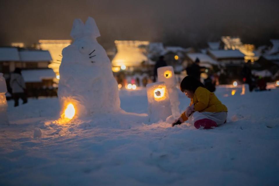 【Winter Limited】Kyoto｜Miyama Snow Lantern Gallery, Free Snow Lantern Making Experience (Departure from Osaka). (Photo: KKday Singapore)