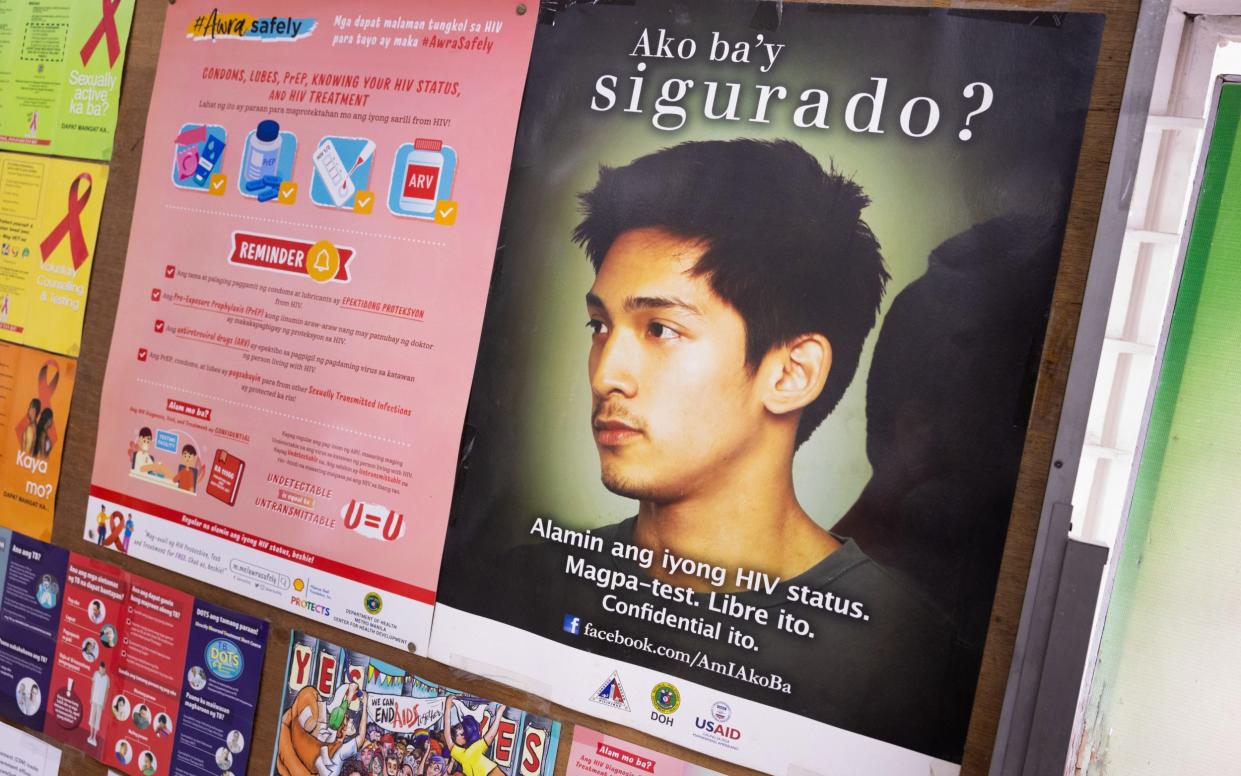 Public health posters highlight HIV prevention