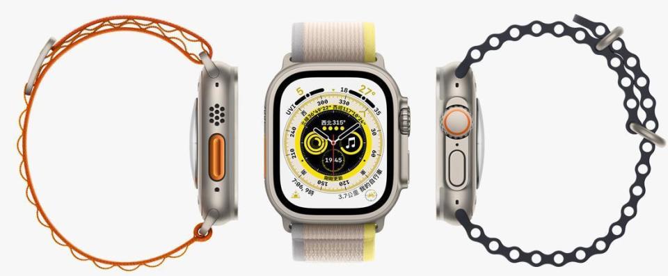 Apple Watch Ultra。（翻攝自蘋果官網）