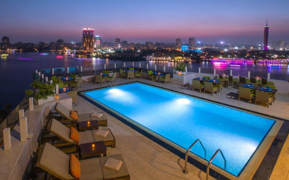 hotels in cairo family travel egypt - Kempinski Nile Hotel