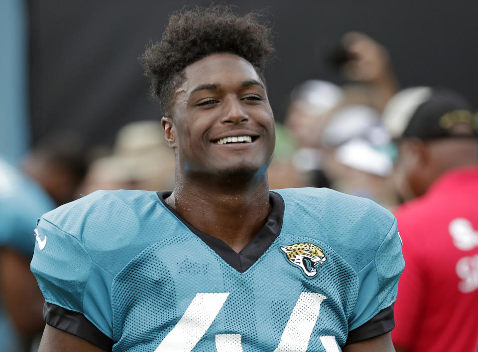 Candle king: Jacksonville Jaguars linebacker Myles Jack has started a candle-making business out of his kitchen. (AP)