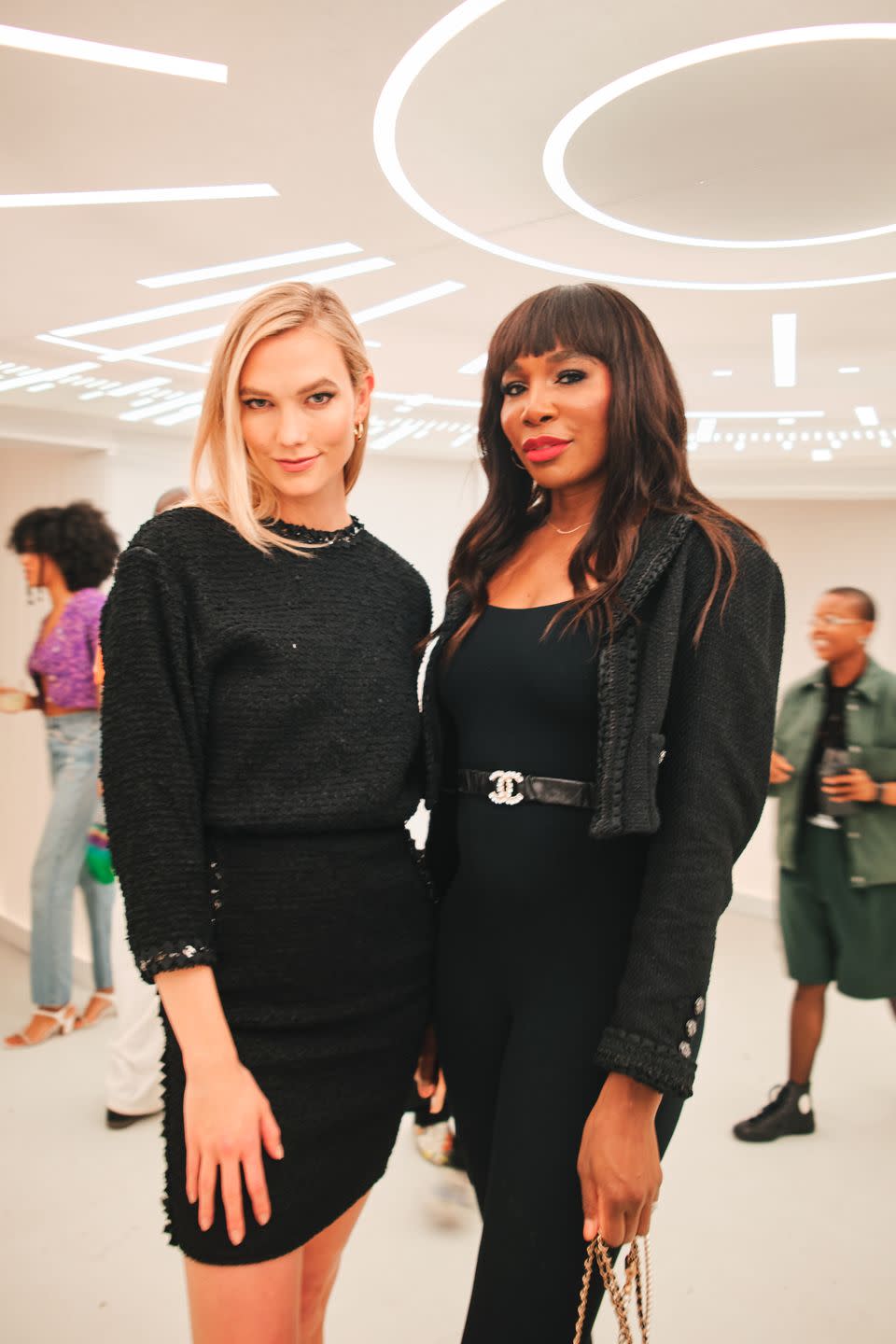 <p>Karlie Kloss and Venus Williams.</p>