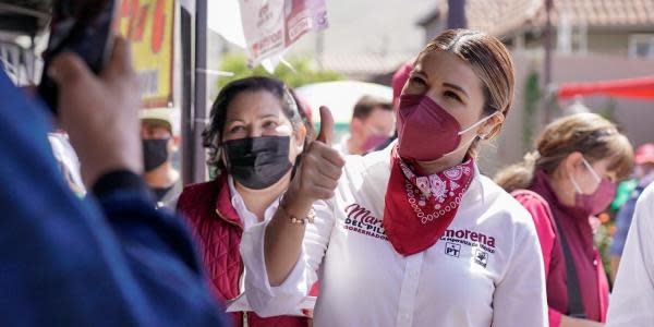 Candidata Marina del Pilar promete calles más vigiladas en Baja California 