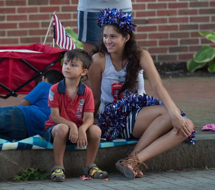 Dover will soon celebrate the Fourth of July in downtown. Pictured are a pair in Dover celebrating independence day in 2018.