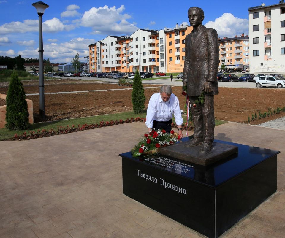 Sarajevo is now home to a statue of the Serbian nationalist Princip, whose actions triggered World War I