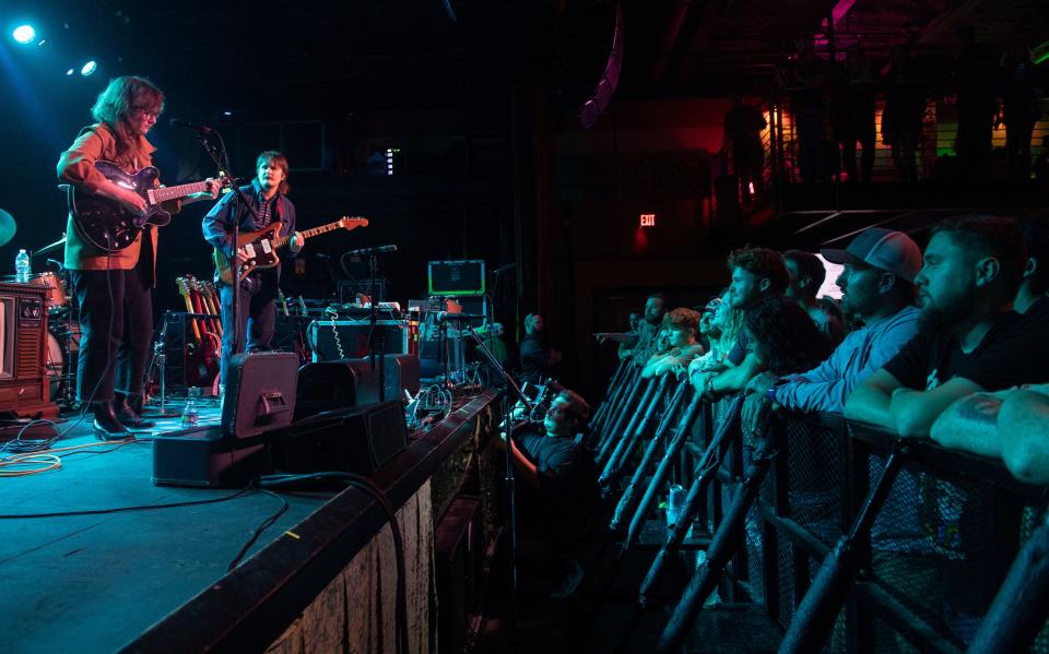 S.G. Goodman performs before Tyler Childers at Eastside Bowl in Madison , Tenn., Friday, Sept. 8, 2023.